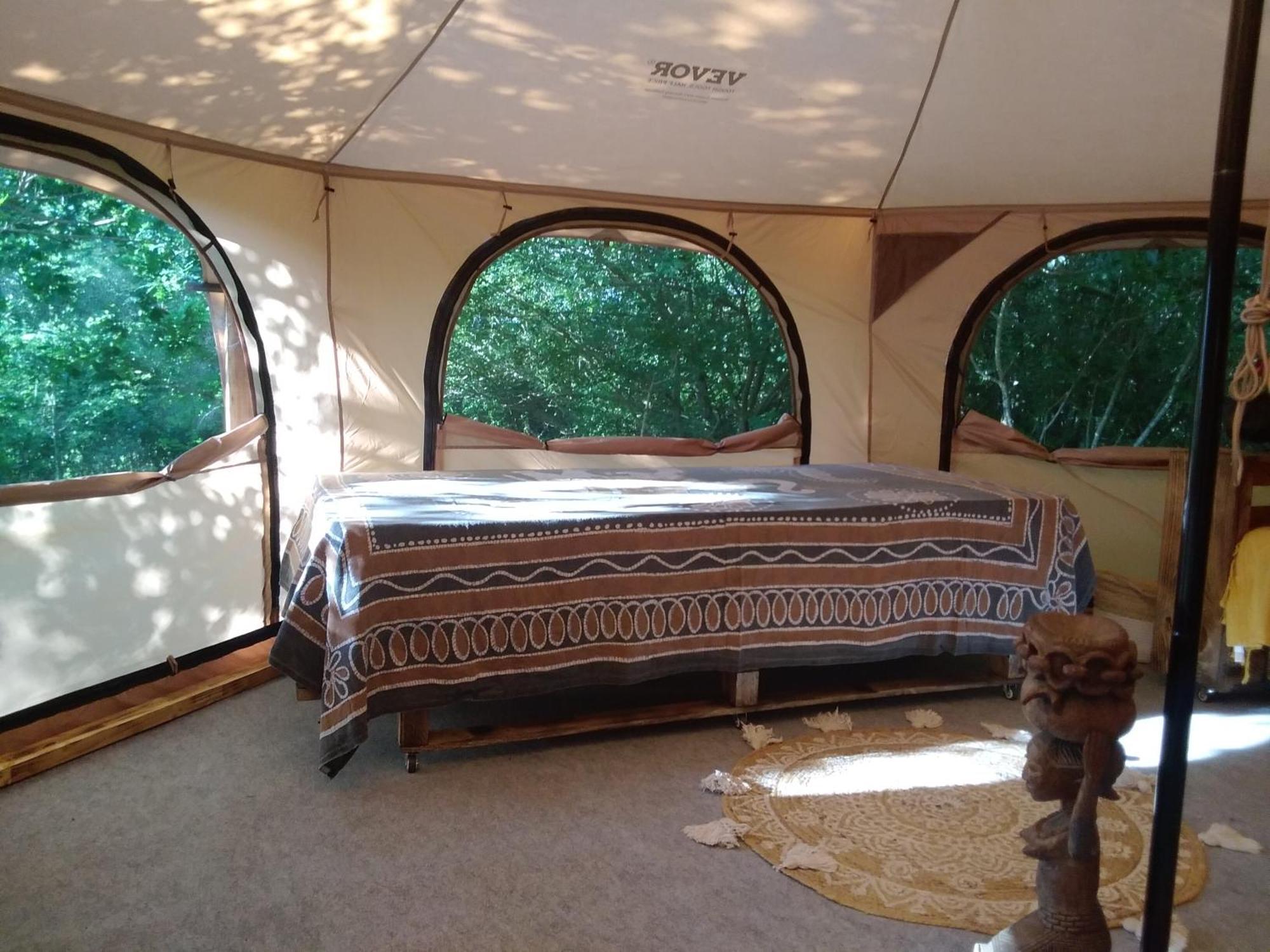Tente Safari Lodge Dans Foret Luxuriante Vielle-Tursan Extérieur photo